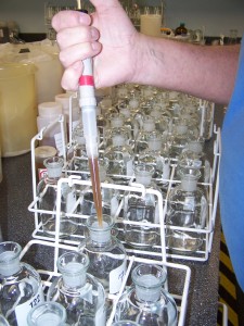 Running the Biochemical Oxygen Demand (BOD) Test